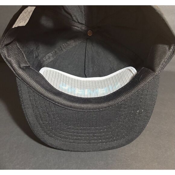 Vintage Siemens Snapback Hat Black Nylon Enclosed Switches Promo Cap Adjustable - Picture 4 of 4